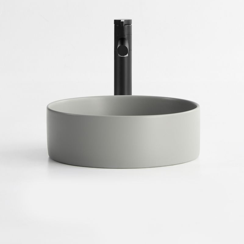 Porcelain Green and Grey Trough Bathroom Sink Modern Trough Bathroom Sink Clearhalo 'Bathroom Remodel & Bathroom Fixtures' 'Bathroom Sinks & Faucet Components' 'Bathroom Sinks' 'bathroom_sink' 'Home Improvement' 'home_improvement' 'home_improvement_bathroom_sink' 1200x1200_a129c0aa-9317-4a1f-88c3-f8c1b6cee3a7