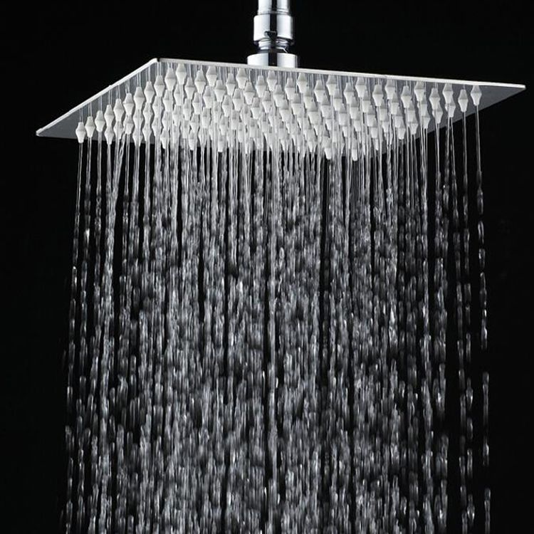 Large Shower Head 304 Stainless Steel Standard Spray Pattern Fixed Shower Head Clearhalo 'Bathroom Remodel & Bathroom Fixtures' 'Home Improvement' 'home_improvement' 'home_improvement_shower_heads' 'Shower Heads' 'shower_heads' 'Showers & Bathtubs Plumbing' 'Showers & Bathtubs' 1200x1200_a12d176f-bdc0-41f2-be5d-a800a91fd338