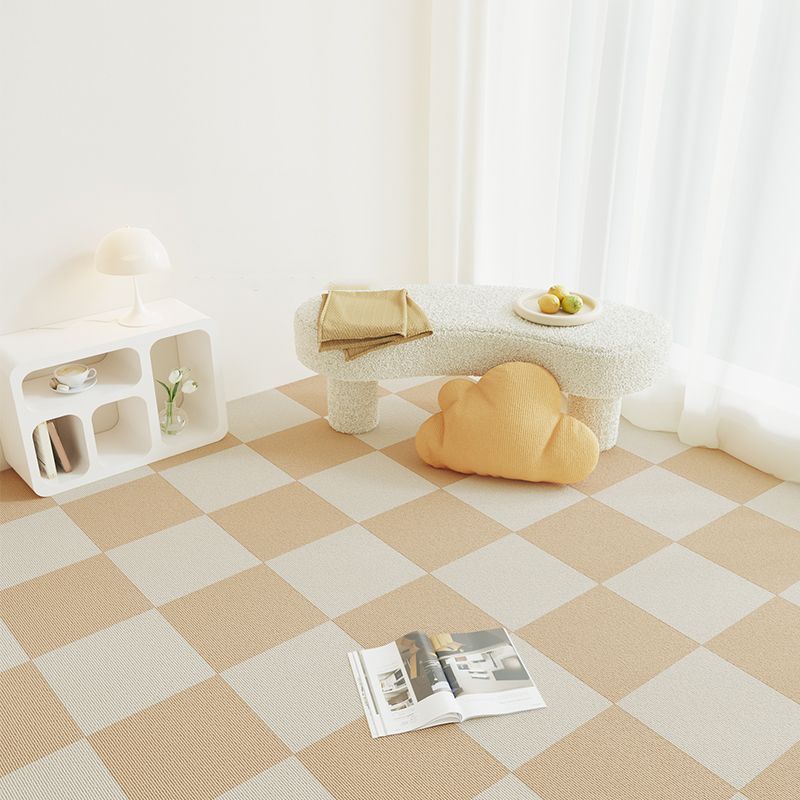 Carpet Tile 12" X 12" Loose Lay Level Loop Non-Skid Living Room Clearhalo 'Carpet Tiles & Carpet Squares' 'carpet_tiles_carpet_squares' 'Flooring 'Home Improvement' 'home_improvement' 'home_improvement_carpet_tiles_carpet_squares' Walls and Ceiling' 1200x1200_a13aaa85-3688-42d4-8537-d9cd5131a90c