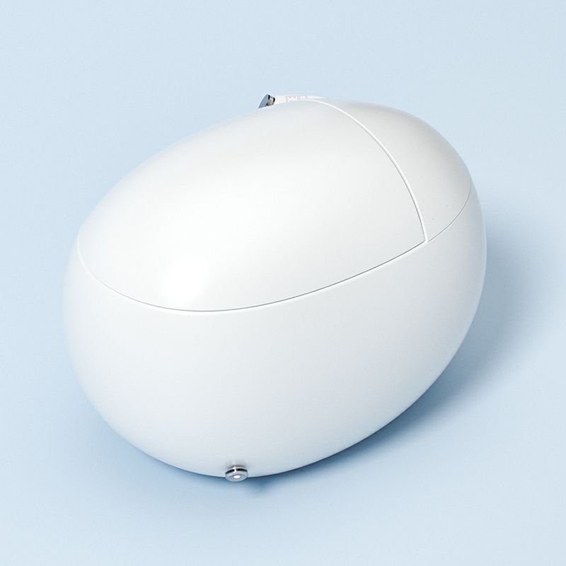 Round Floor Mount Bidet in White Finish with Wireless Remote Control Clearhalo 'Bathroom Remodel & Bathroom Fixtures' 'Bidets' 'Home Improvement' 'home_improvement' 'home_improvement_bidets' 'Toilets & Bidets' 1200x1200_a13c8426-fdb1-4d60-942a-95787068d2c0