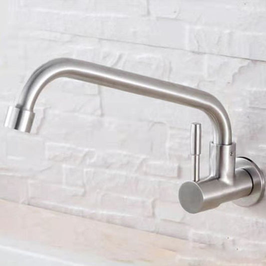 Modern Stainless Steel One Handle Pot Filler Low Profile Filler Clearhalo 'Home Improvement' 'home_improvement' 'home_improvement_kitchen_faucets' 'Kitchen Faucets' 'Kitchen Remodel & Kitchen Fixtures' 'Kitchen Sinks & Faucet Components' 'kitchen_faucets' 1200x1200_a151a252-3e06-4ef4-8f37-9ea2ca6e2746
