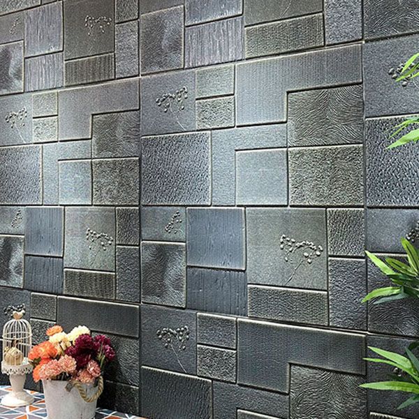 Modern Style Wall Plank 3D Print Bathroom Living Room Wall Panels Set of 40 Clearhalo 'Flooring 'Home Improvement' 'home_improvement' 'home_improvement_wall_paneling' 'Wall Paneling' 'wall_paneling' 'Walls & Ceilings' Walls and Ceiling' 1200x1200_a1544640-1a5b-4892-b37b-2a699e10af99