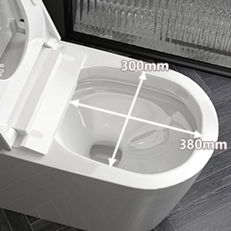 All-In-One Smart Toilet White Elongated Floor Standing Bidet with Heated Seat Clearhalo 'Bathroom Remodel & Bathroom Fixtures' 'Bidets' 'Home Improvement' 'home_improvement' 'home_improvement_bidets' 'Toilets & Bidets' 1200x1200_a155ec90-6241-4232-8091-f0bb31c126ea