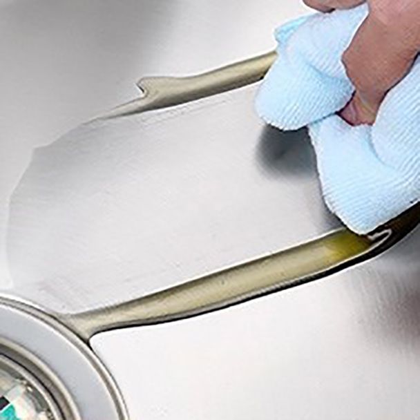 Contemporary Stainless Steel Sink with Strainer Drop-In Kitchen Sink Clearhalo 'Home Improvement' 'home_improvement' 'home_improvement_kitchen_sinks' 'Kitchen Remodel & Kitchen Fixtures' 'Kitchen Sinks & Faucet Components' 'Kitchen Sinks' 'kitchen_sinks' 1200x1200_a15ee740-9b27-4649-8ad9-f080f06c863c