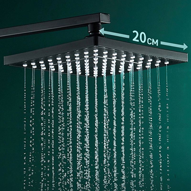 Black Shower Set Full Constant Temperature Copper Bathroom Lift Bath Booster Shower Head Clearhalo 'Bathroom Remodel & Bathroom Fixtures' 'Home Improvement' 'home_improvement' 'home_improvement_shower_faucets' 'Shower Faucets & Systems' 'shower_faucets' 'Showers & Bathtubs Plumbing' 'Showers & Bathtubs' 1200x1200_a18f0c35-a3f0-437c-82b0-b3560a6e834e