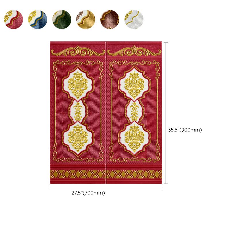 Plastic Backsplash Panels Peel and Stick Wainscoting with Waterproof Clearhalo 'Flooring 'Home Improvement' 'home_improvement' 'home_improvement_wall_paneling' 'Wall Paneling' 'wall_paneling' 'Walls & Ceilings' Walls and Ceiling' 1200x1200_a19c334f-9a5b-404a-9e0c-6f39832393b1