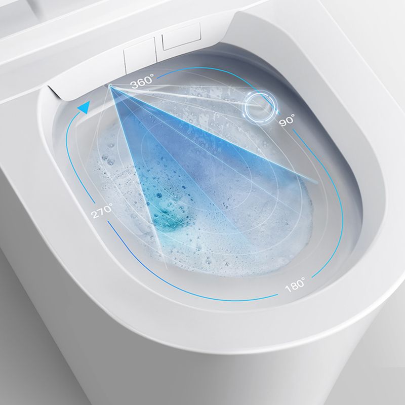Stain Resistant Smart Toilet Deodorizing Elongated White Floor Mount Bidet Clearhalo 'Bathroom Remodel & Bathroom Fixtures' 'Bidets' 'Home Improvement' 'home_improvement' 'home_improvement_bidets' 'Toilets & Bidets' 1200x1200_a1a60771-b87f-4a6a-bd65-e31c1496816a