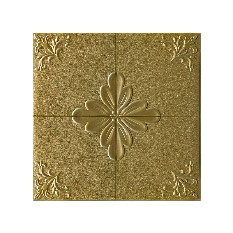 Indoor Home Wall Paneling 3D Floral Print Peel and Stick Waterproof Wall Panel Clearhalo 'Flooring 'Home Improvement' 'home_improvement' 'home_improvement_wall_paneling' 'Wall Paneling' 'wall_paneling' 'Walls & Ceilings' Walls and Ceiling' 1200x1200_a1ccf46d-8573-467d-83a7-b2ff5b214831