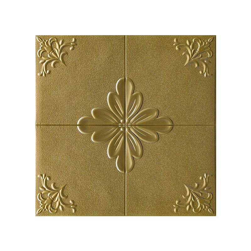 Indoor Home Wall Paneling 3D Floral Print Peel and Stick Waterproof Wall Panel Clearhalo 'Flooring 'Home Improvement' 'home_improvement' 'home_improvement_wall_paneling' 'Wall Paneling' 'wall_paneling' 'Walls & Ceilings' Walls and Ceiling' 1200x1200_a1ccf46d-8573-467d-83a7-b2ff5b214831