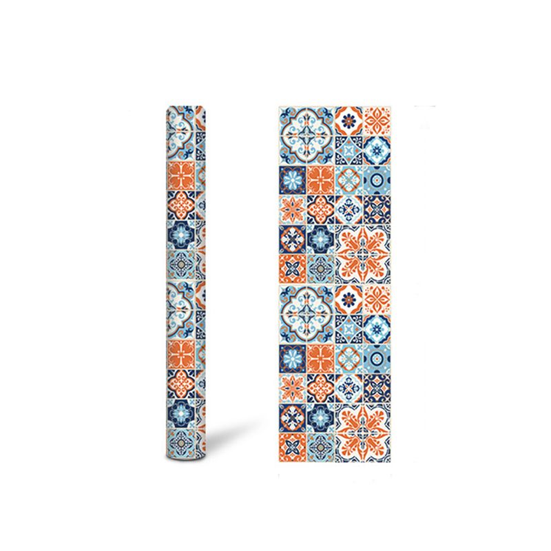 Modern Vinyl Plank Flooring Porcelain Tile Look Self Adhesive PVC Flooring Clearhalo 'Flooring 'Home Improvement' 'home_improvement' 'home_improvement_vinyl_flooring' 'Vinyl Flooring' 'vinyl_flooring' Walls and Ceiling' 1200x1200_a1d95c39-9688-4aa4-8724-adb80fab7810