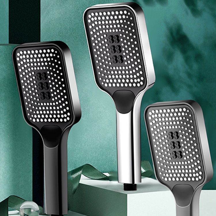 Rectangular Hand Shower Self-Cleaning Wall-Mount Hand Shower Clearhalo 'Bathroom Remodel & Bathroom Fixtures' 'Home Improvement' 'home_improvement' 'home_improvement_shower_heads' 'Shower Heads' 'shower_heads' 'Showers & Bathtubs Plumbing' 'Showers & Bathtubs' 1200x1200_a1e94961-84eb-4fbb-8cd4-30441aa038f7