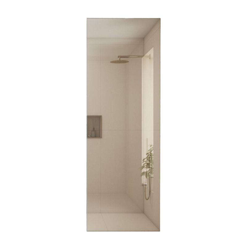 Frameless Glass Partition Bathroom Screen, Minimalist Bathroom Half ...