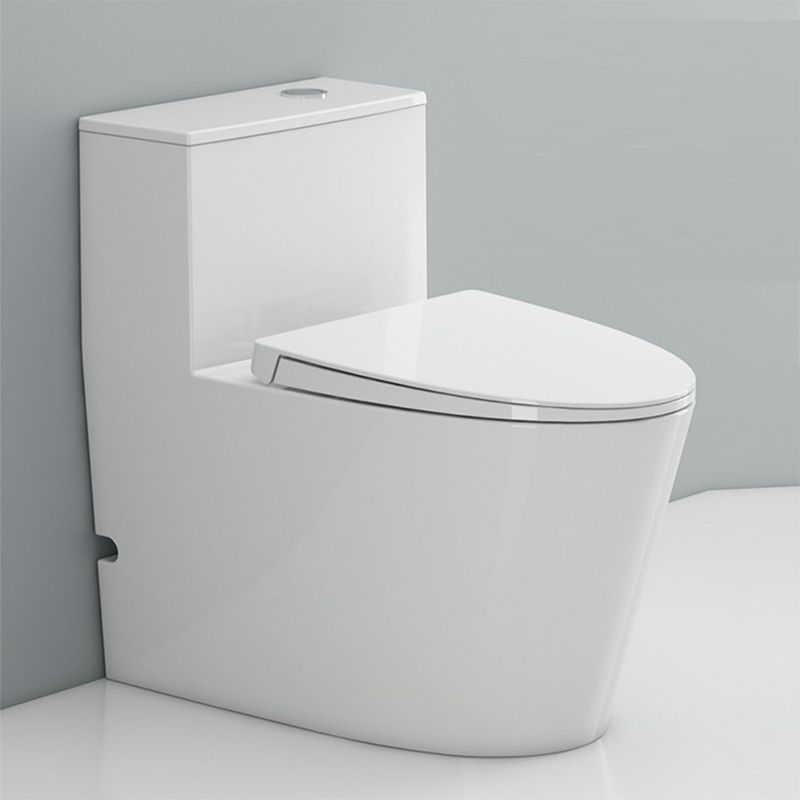 Modern White Floor Mount Toilet Slow Close Seat Included Toilet Bowl for Bathroom Clearhalo 'Bathroom Remodel & Bathroom Fixtures' 'Home Improvement' 'home_improvement' 'home_improvement_toilets' 'Toilets & Bidets' 'Toilets' 1200x1200_a21de453-b3c5-4563-bc97-0da9b6603fc6