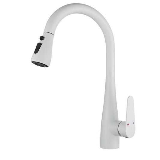 Pull down Kitchen Faucet Single Handle Faucet with Pull out Sprayer Clearhalo 'Home Improvement' 'home_improvement' 'home_improvement_kitchen_faucets' 'Kitchen Faucets' 'Kitchen Remodel & Kitchen Fixtures' 'Kitchen Sinks & Faucet Components' 'kitchen_faucets' 1200x1200_a22d4952-41fe-4d3c-adde-de2bb48c4303
