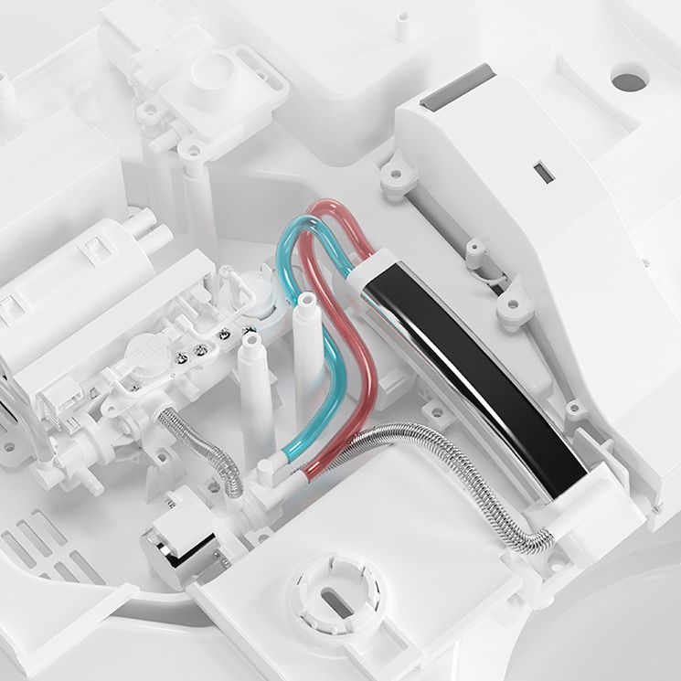 Contemporary One Piece Toilet Concealed Tank Toilet Bowl for Washroom Clearhalo 'Bathroom Remodel & Bathroom Fixtures' 'Home Improvement' 'home_improvement' 'home_improvement_toilets' 'Toilets & Bidets' 'Toilets' 1200x1200_a233cfdd-ca84-4724-8876-5717c52fe37f