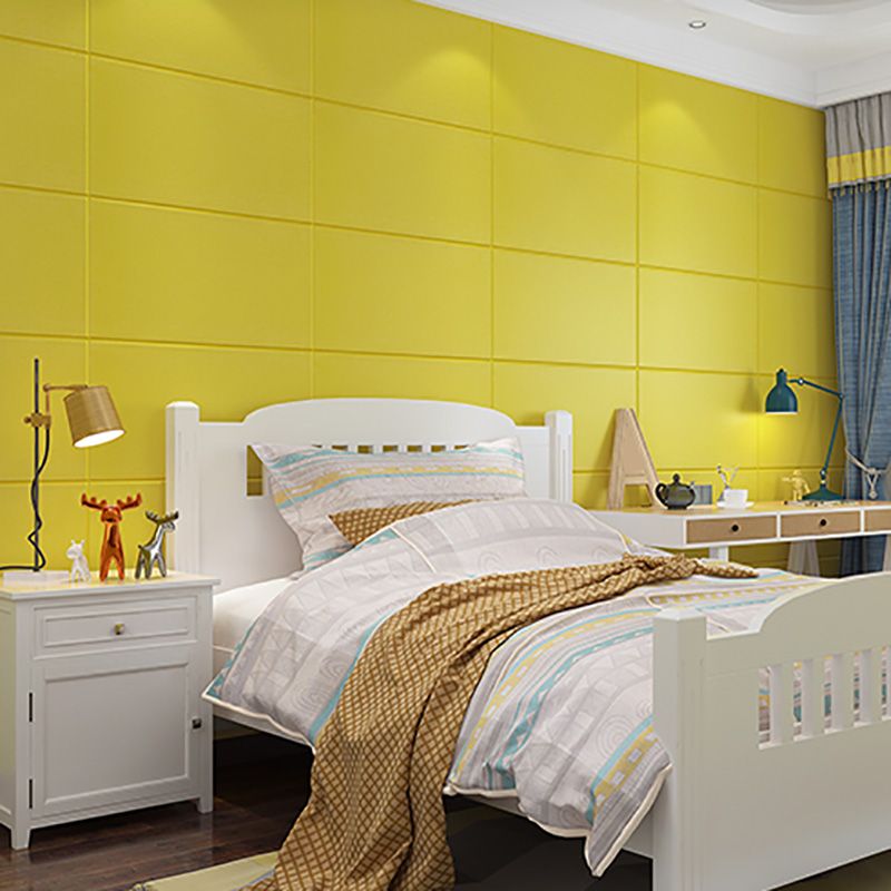Modern Wall Panel Pure Color Peel and Stick Waterproof Wall Ceiling for Living Room Clearhalo 'Flooring 'Home Improvement' 'home_improvement' 'home_improvement_wall_paneling' 'Wall Paneling' 'wall_paneling' 'Walls & Ceilings' Walls and Ceiling' 1200x1200_a239d31a-c3fb-450b-820b-a7ed6929fa21