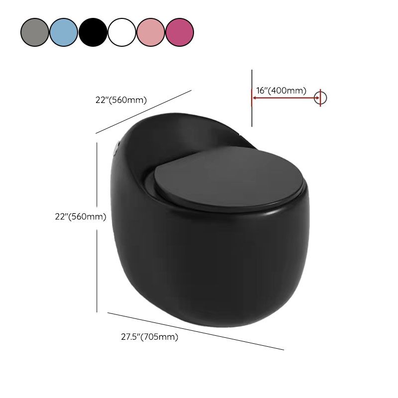 One Piece Toilet Modern Flush Toilet Floor Mounted Siphon Jet Urine Toilet Clearhalo 'Bathroom Remodel & Bathroom Fixtures' 'Home Improvement' 'home_improvement' 'home_improvement_toilets' 'Toilets & Bidets' 'Toilets' 1200x1200_a25af6f0-0ef9-4490-b569-fd8f47661900