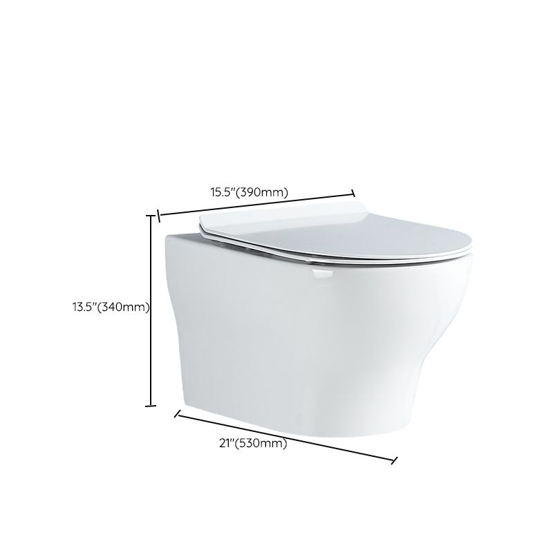 Modern White Flush Toilet Wall Hung Urine Toilet with Seat for Bathroom Clearhalo 'Bathroom Remodel & Bathroom Fixtures' 'Home Improvement' 'home_improvement' 'home_improvement_toilets' 'Toilets & Bidets' 'Toilets' 1200x1200_a26c0480-25e3-4173-8774-8a762b487aff