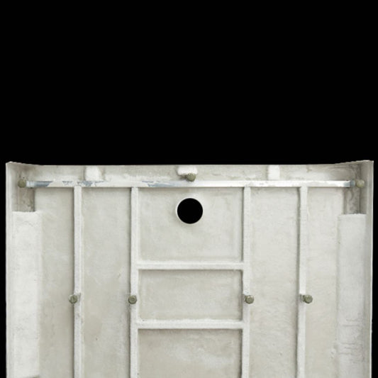 One Piece Tempered Glass Single Sliding Shower Enclosure White Frame Shower Enclosure Clearhalo 'Bathroom Remodel & Bathroom Fixtures' 'Home Improvement' 'home_improvement' 'home_improvement_shower_stalls_enclosures' 'Shower Stalls & Enclosures' 'shower_stalls_enclosures' 'Showers & Bathtubs' 1200x1200_a2703837-d311-43ea-bf3e-e2f958fa8fc1