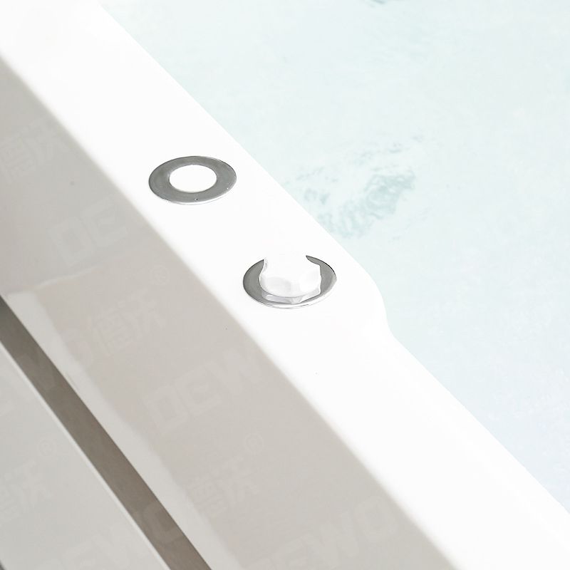 Soaking Rectangular Bathtub Modern Bathroom with Faucet Bath Tub Clearhalo 'Bathroom Remodel & Bathroom Fixtures' 'Bathtubs' 'Home Improvement' 'home_improvement' 'home_improvement_bathtubs' 'Showers & Bathtubs' 1200x1200_a28a1f52-c7eb-4da1-b187-29dec091df6f