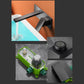 Widespread Wall Mounted Bathroom Sink Faucet Lever Handle Low Arc Sink Faucet Clearhalo 'Bathroom Remodel & Bathroom Fixtures' 'Bathroom Sink Faucets' 'Bathroom Sinks & Faucet Components' 'bathroom_sink_faucets' 'Home Improvement' 'home_improvement' 'home_improvement_bathroom_sink_faucets' 1200x1200_a28e154a-7b4d-4a2c-8d1d-d6f99f59dac4