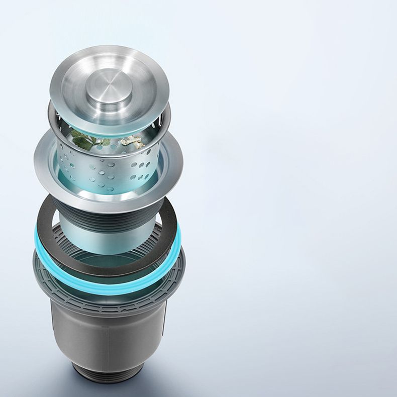 Single Bowl Kitchen Sink Modern Style Round Shape Kitchen Sink with Basket Strainer Clearhalo 'Home Improvement' 'home_improvement' 'home_improvement_kitchen_sinks' 'Kitchen Remodel & Kitchen Fixtures' 'Kitchen Sinks & Faucet Components' 'Kitchen Sinks' 'kitchen_sinks' 1200x1200_a2b0c0d3-eee5-4a84-9d61-937a00829ee4