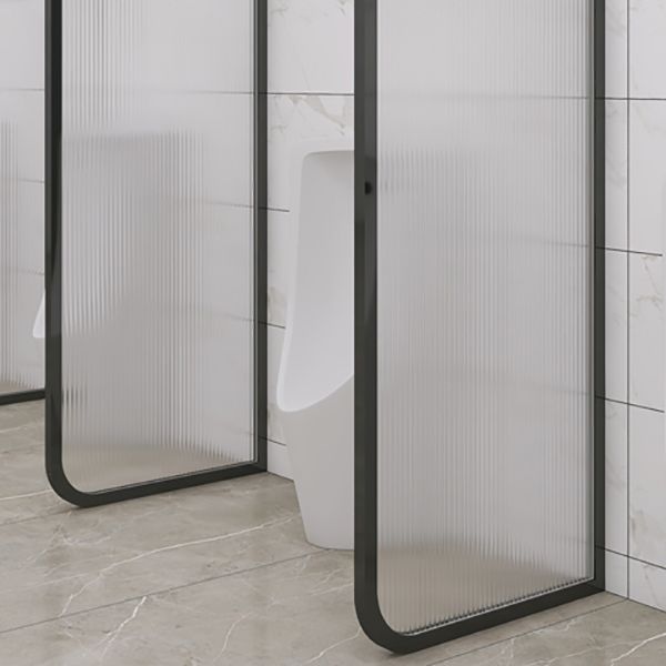 Black and Gold Fixed Glass Panel Framed Single Fixed Bath Fixed Panel Clearhalo 'Bathroom Remodel & Bathroom Fixtures' 'Home Improvement' 'home_improvement' 'home_improvement_shower_tub_doors' 'Shower and Tub Doors' 'shower_tub_doors' 'Showers & Bathtubs' 1200x1200_a2b6c407-c0e8-4167-971c-796506812aae