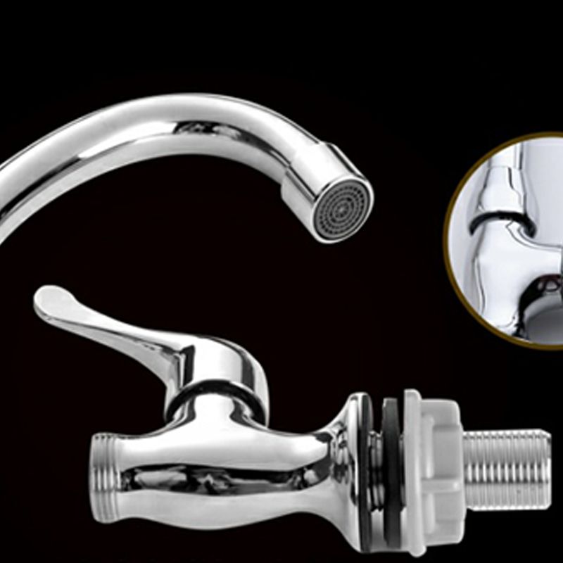 Modern Style Bar Faucet Copper Lever Handle 1-Hole Bar Faucet Clearhalo 'Home Improvement' 'home_improvement' 'home_improvement_kitchen_faucets' 'Kitchen Faucets' 'Kitchen Remodel & Kitchen Fixtures' 'Kitchen Sinks & Faucet Components' 'kitchen_faucets' 1200x1200_a2b99b0e-2864-44fe-9b6e-b08db12fb34d