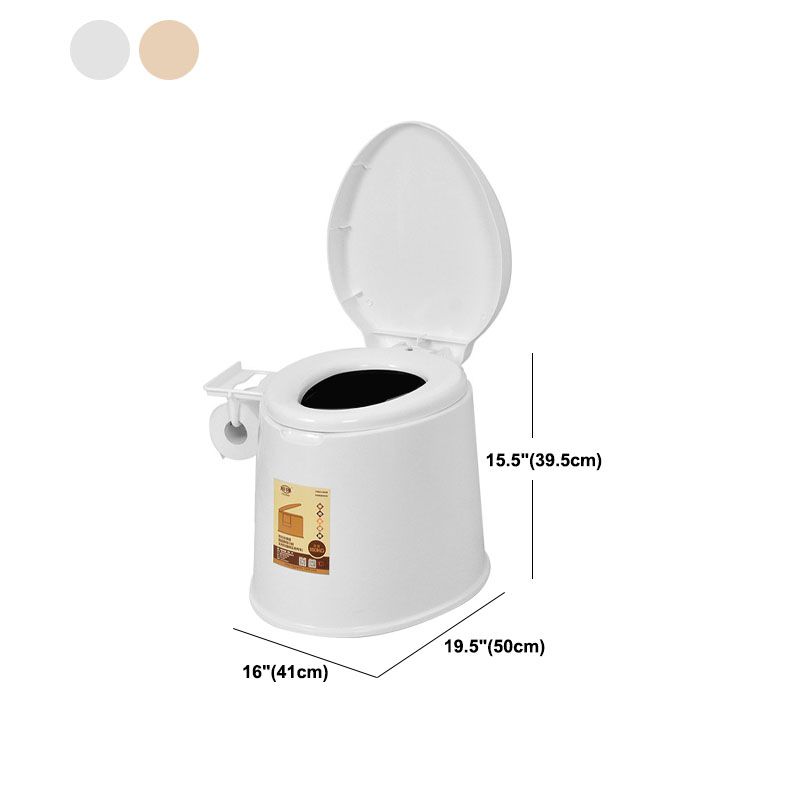 Contemporary Plastic Toilet Floor Mounted Toilet Bowl with Seat for Bathroom Clearhalo 'Bathroom Remodel & Bathroom Fixtures' 'Home Improvement' 'home_improvement' 'home_improvement_toilets' 'Toilets & Bidets' 'Toilets' 1200x1200_a2cd1f46-5db2-414d-a7c3-a2b32925ae9d