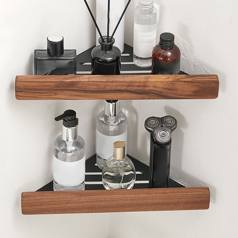 Solid Wood Bathroom Accessory Set Foldable Metal Bathroom Hardware Clearhalo 'Bathroom Hardware Sets' 'Bathroom Hardware' 'Bathroom Remodel & Bathroom Fixtures' 'bathroom_hardware_sets' 'Home Improvement' 'home_improvement' 'home_improvement_bathroom_hardware_sets' 1200x1200_a3032fca-86fc-47e1-9aae-f63d555f677c