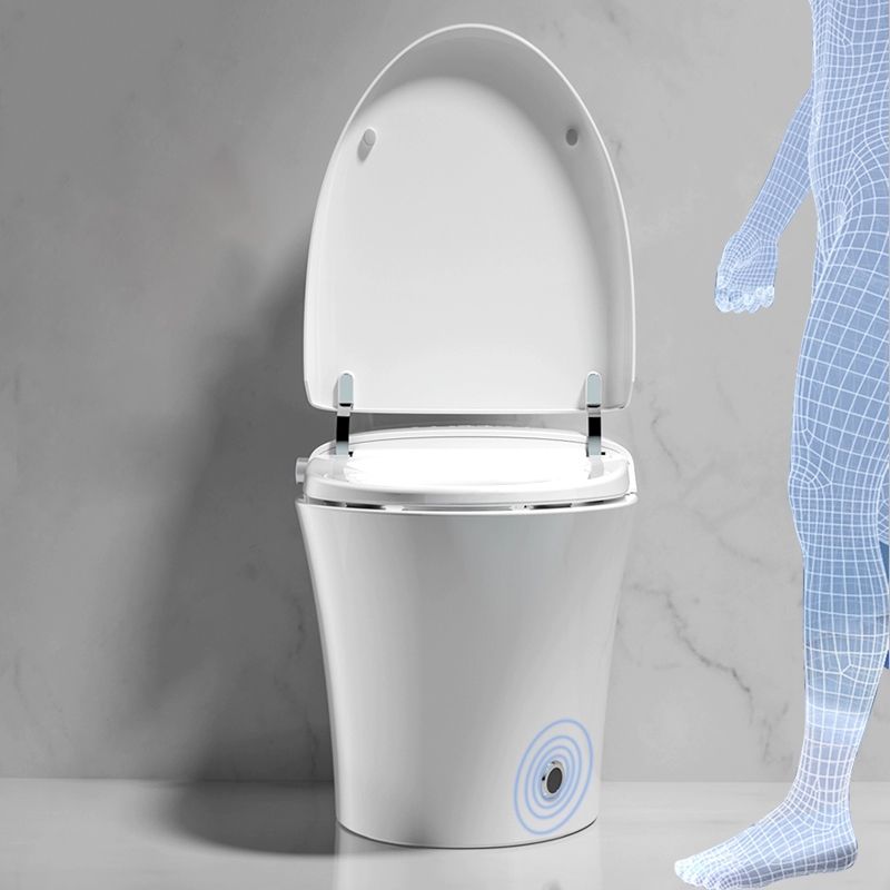 White Elongated Ceramic Floor Standing Bidet without Water Pressure Control Clearhalo 'Bathroom Remodel & Bathroom Fixtures' 'Bidets' 'Home Improvement' 'home_improvement' 'home_improvement_bidets' 'Toilets & Bidets' 1200x1200_a312f164-33a4-4e2d-9d15-c25b56091a26