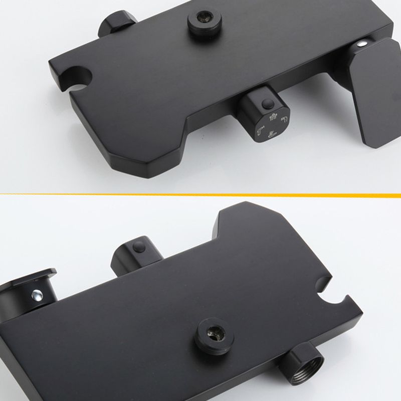 Modern Oval Swivel Shower Stainless Steel Shower Head Shower Faucet on Wall Clearhalo 'Bathroom Remodel & Bathroom Fixtures' 'Home Improvement' 'home_improvement' 'home_improvement_shower_faucets' 'Shower Faucets & Systems' 'shower_faucets' 'Showers & Bathtubs Plumbing' 'Showers & Bathtubs' 1200x1200_a313385d-9ec3-45c4-859d-e3a80fc46c22