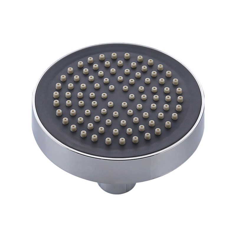 Round Small Top Shower Head Wall-Mount Adjustable Shower Head Clearhalo 'Bathroom Remodel & Bathroom Fixtures' 'Home Improvement' 'home_improvement' 'home_improvement_shower_heads' 'Shower Heads' 'shower_heads' 'Showers & Bathtubs Plumbing' 'Showers & Bathtubs' 1200x1200_a3160f48-76b1-4670-a297-e42720e73db6