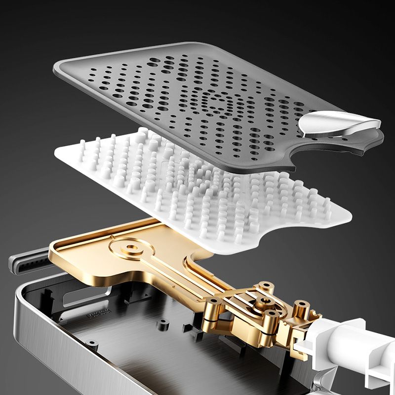 Modern Shower Set Slide Bar Handheld Shower Head Wall Mounted Shower System Clearhalo 'Bathroom Remodel & Bathroom Fixtures' 'Home Improvement' 'home_improvement' 'home_improvement_shower_faucets' 'Shower Faucets & Systems' 'shower_faucets' 'Showers & Bathtubs Plumbing' 'Showers & Bathtubs' 1200x1200_a326b4a1-90f1-4c41-a093-4ce62e19b032