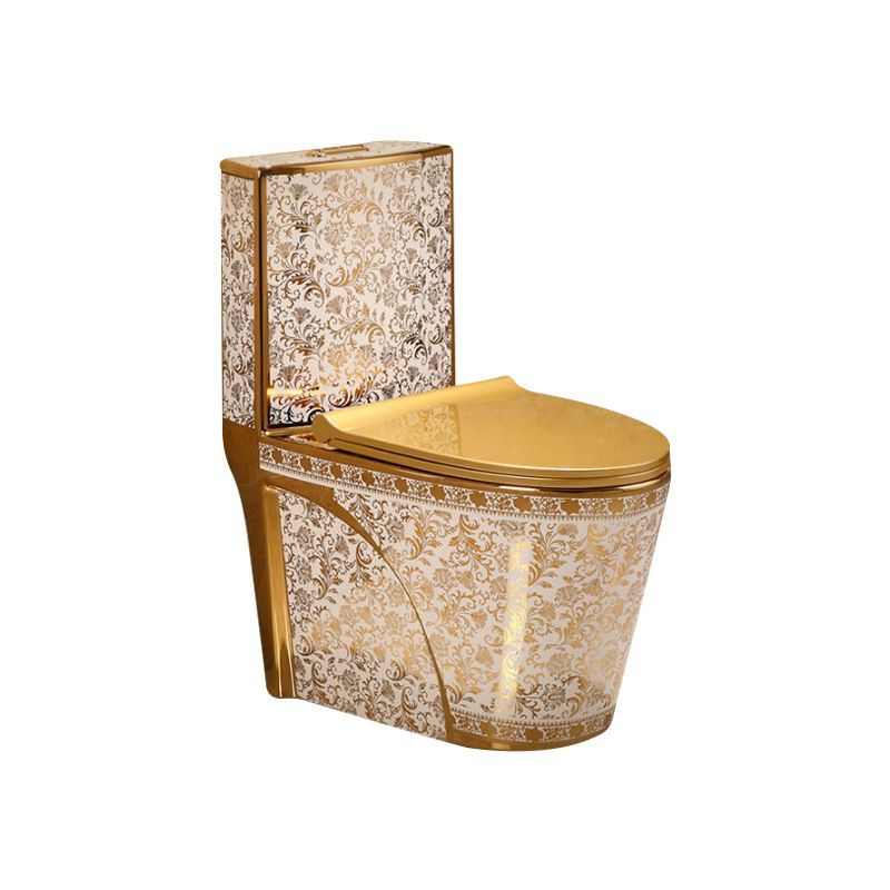 Contemporary One Piece Flush Toilet Floor Mounted Golden Urine Toilet for Washroom Clearhalo 'Bathroom Remodel & Bathroom Fixtures' 'Home Improvement' 'home_improvement' 'home_improvement_toilets' 'Toilets & Bidets' 'Toilets' 1200x1200_a32ae846-3013-4d51-83b1-578c04b9601f