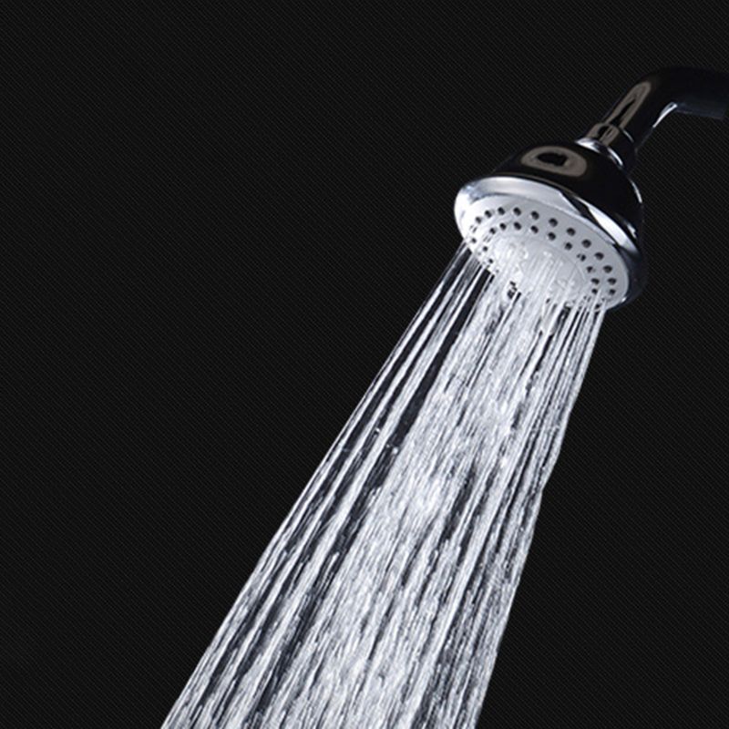 Round Stainless Steel Showerhead in Silver Wall-Mount Showerhead Clearhalo 'Bathroom Remodel & Bathroom Fixtures' 'Home Improvement' 'home_improvement' 'home_improvement_shower_heads' 'Shower Heads' 'shower_heads' 'Showers & Bathtubs Plumbing' 'Showers & Bathtubs' 1200x1200_a34180d7-c51b-4982-aa81-60191c660f20