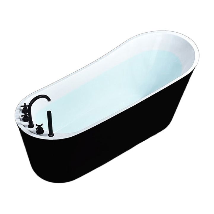 Modern Acrylic Freestanding Bathtub Soaking Single Slipper Tub in White Clearhalo 'Bathroom Remodel & Bathroom Fixtures' 'Bathtubs' 'Home Improvement' 'home_improvement' 'home_improvement_bathtubs' 'Showers & Bathtubs' 1200x1200_a344a7d8-a2b6-4dbe-b0bc-94b97e24e65b