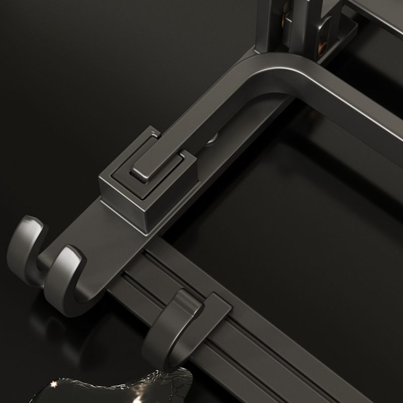 Modern Towel Bar Bathroom Set Bath Shelf Bathroom Accessory Kit Clearhalo 'Bathroom Hardware Sets' 'Bathroom Hardware' 'Bathroom Remodel & Bathroom Fixtures' 'bathroom_hardware_sets' 'Home Improvement' 'home_improvement' 'home_improvement_bathroom_hardware_sets' 1200x1200_a377c5bd-3697-429a-b65e-a2eefff4fdd7