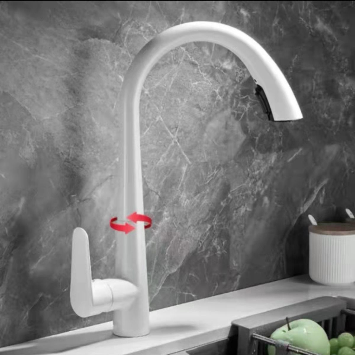 Modern Bar Faucet Brass with Pull out Sprayer Swivel Spout Bar Prep Kitchen Faucet Clearhalo 'Home Improvement' 'home_improvement' 'home_improvement_kitchen_faucets' 'Kitchen Faucets' 'Kitchen Remodel & Kitchen Fixtures' 'Kitchen Sinks & Faucet Components' 'kitchen_faucets' 1200x1200_a3a50bf8-3ced-49f5-89cc-bec20d10da5d