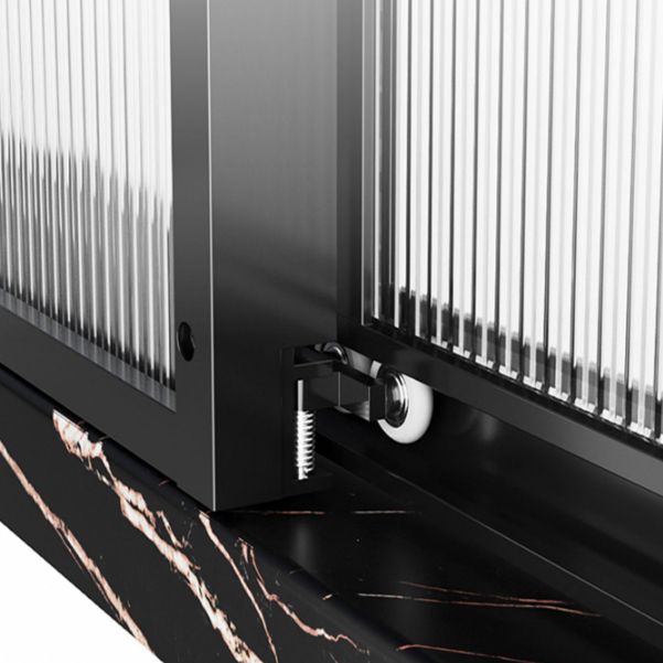 Black Framed Square Shower Enclosure Tempered Glass Shower Stall Clearhalo 'Bathroom Remodel & Bathroom Fixtures' 'Home Improvement' 'home_improvement' 'home_improvement_shower_stalls_enclosures' 'Shower Stalls & Enclosures' 'shower_stalls_enclosures' 'Showers & Bathtubs' 1200x1200_a3aae4e6-a5ca-441f-8c34-277053fe3655