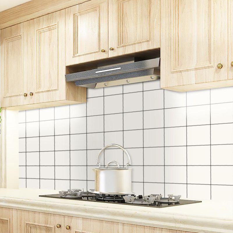 Modern Peel and Stick Backsplash Tile Plastic Wallpaper for Kitchen Clearhalo 'Flooring 'Home Improvement' 'home_improvement' 'home_improvement_peel_stick_blacksplash' 'Peel & Stick Backsplash Tile' 'peel_stick_blacksplash' 'Walls & Ceilings' Walls and Ceiling' 1200x1200_a3c55b43-aa6b-4a33-9e07-217d4e2c3ec2