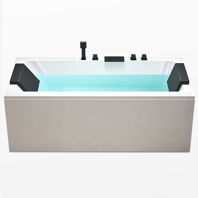 Flat Bottom Soaking Bathtub Antique Finish Rectangular Modern Bath Tub Clearhalo 'Bathroom Remodel & Bathroom Fixtures' 'Bathtubs' 'Home Improvement' 'home_improvement' 'home_improvement_bathtubs' 'Showers & Bathtubs' 1200x1200_a3d396e8-c4dd-4c24-b11c-89b1b31502dd
