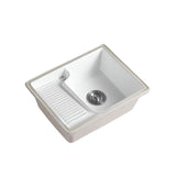 Traditional Undermount Vanity Sink Rectangular Porcelain Right Basin Bathroom Sink Clearhalo 'Bathroom Remodel & Bathroom Fixtures' 'Bathroom Sinks & Faucet Components' 'Bathroom Sinks' 'bathroom_sink' 'Home Improvement' 'home_improvement' 'home_improvement_bathroom_sink' 1200x1200_a43959cf-8517-4999-b181-582d72749d13