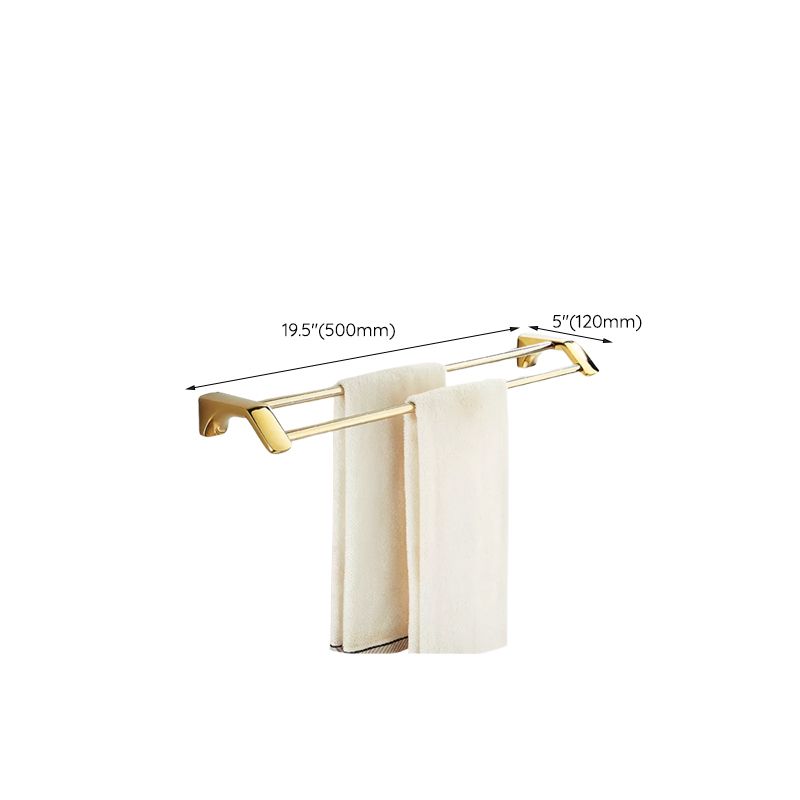 Traditional Bathroom Hardware Gold Bath Shelf Bathroom Accessory Kit Clearhalo 'Bathroom Hardware Sets' 'Bathroom Hardware' 'Bathroom Remodel & Bathroom Fixtures' 'bathroom_hardware_sets' 'Home Improvement' 'home_improvement' 'home_improvement_bathroom_hardware_sets' 1200x1200_a460fbc8-a62c-4f3c-9e50-4131bd1a128f