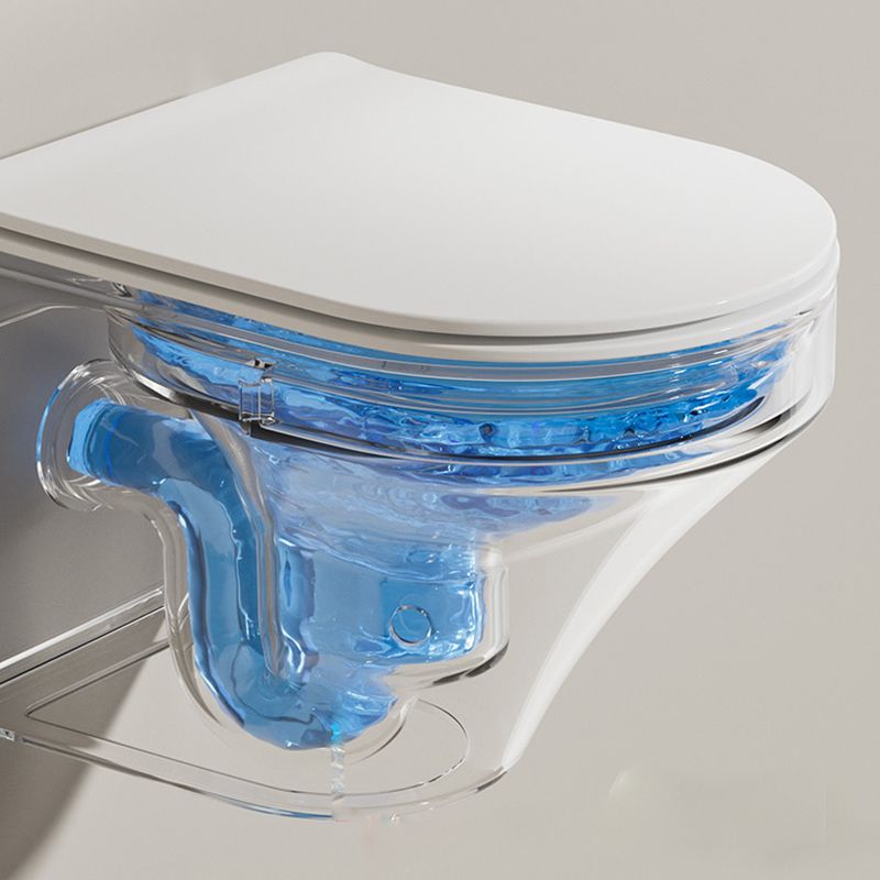 Modern White Ceramic Flush Toilet Wall Mount Toilet Bowl for Washroom Clearhalo 'Bathroom Remodel & Bathroom Fixtures' 'Home Improvement' 'home_improvement' 'home_improvement_toilets' 'Toilets & Bidets' 'Toilets' 1200x1200_a495d7a5-b230-411c-b259-efb6f1d7feea