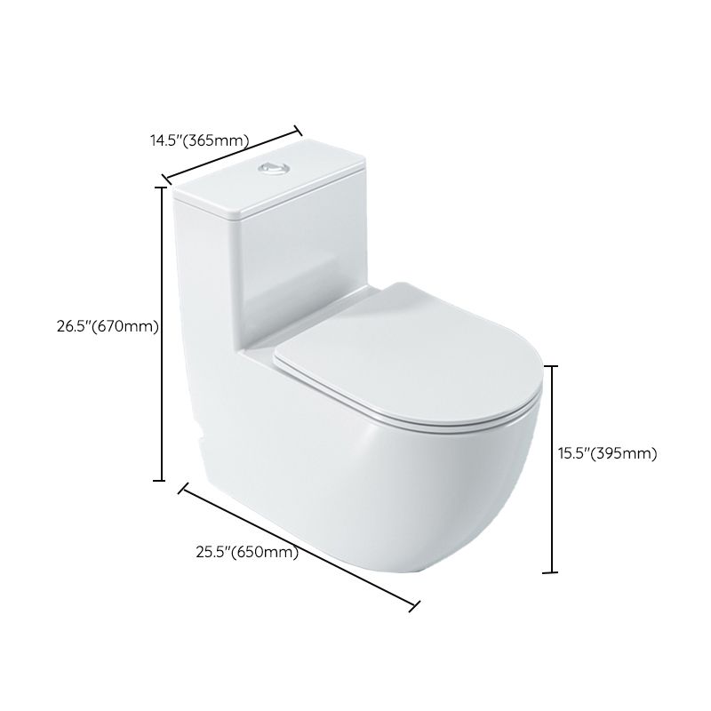 Contemporary Ceramic Toilet Bowl White Floor Mount Urine Toilet with Seat for Washroom Clearhalo 'Bathroom Remodel & Bathroom Fixtures' 'Home Improvement' 'home_improvement' 'home_improvement_toilets' 'Toilets & Bidets' 'Toilets' 1200x1200_a4ace79a-098d-4908-b4d5-ef7a4b7d11c6