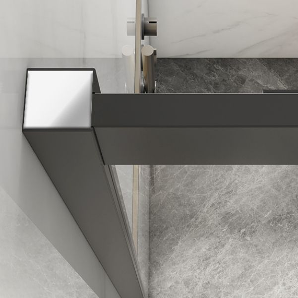 Double Sliding Corner Shower Enclosure Framed Tempered Glass Shower Enclosure Clearhalo 'Bathroom Remodel & Bathroom Fixtures' 'Home Improvement' 'home_improvement' 'home_improvement_shower_stalls_enclosures' 'Shower Stalls & Enclosures' 'shower_stalls_enclosures' 'Showers & Bathtubs' 1200x1200_a4feaa2c-eab8-41e6-b1cf-0968e29a0a24