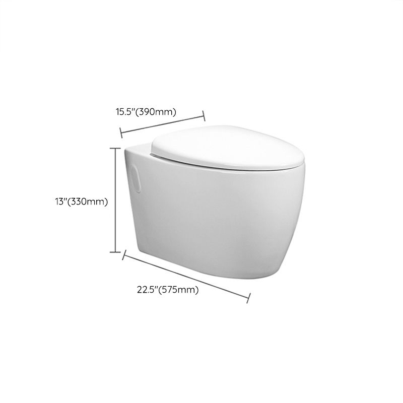Modern Wall Hung Toilet Bowl One-Piece Urine Toilet with Seat for Washroom Clearhalo 'Bathroom Remodel & Bathroom Fixtures' 'Home Improvement' 'home_improvement' 'home_improvement_toilets' 'Toilets & Bidets' 'Toilets' 1200x1200_a501201c-c87a-42b8-9c5b-d53594f46fae