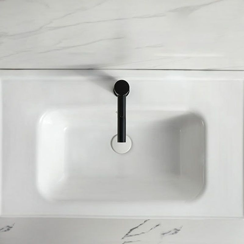 Modern Vessel Sink Rectangular Porcelain Drop-in Bathroom Sink(Not Included Faucet) Clearhalo 'Bathroom Remodel & Bathroom Fixtures' 'Bathroom Sinks & Faucet Components' 'Bathroom Sinks' 'bathroom_sink' 'Home Improvement' 'home_improvement' 'home_improvement_bathroom_sink' 1200x1200_a50cb314-97dc-4765-bc27-cb5409b945f8