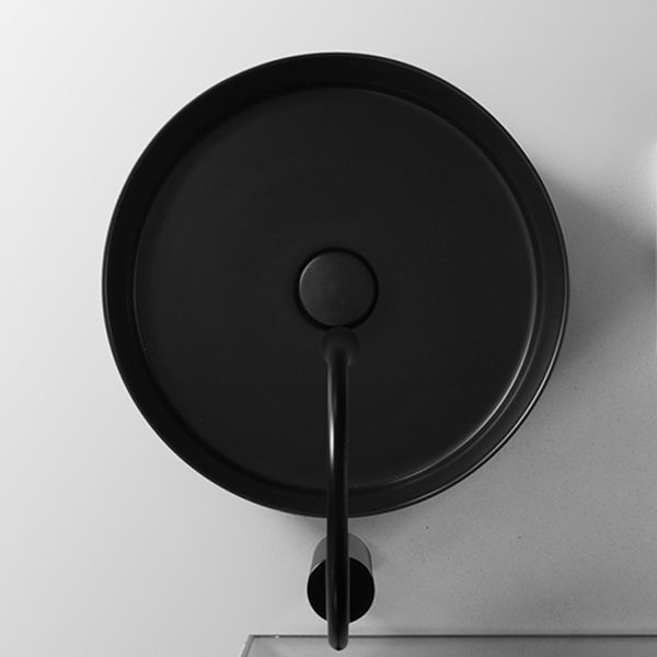 Modern Vessel Sink Round Porcelain with Basin Vessel Lavatory Sink without Faucet Clearhalo 'Bathroom Remodel & Bathroom Fixtures' 'Bathroom Sinks & Faucet Components' 'Bathroom Sinks' 'bathroom_sink' 'Home Improvement' 'home_improvement' 'home_improvement_bathroom_sink' 1200x1200_a517b1c8-26af-4b11-a4f3-83444f431843